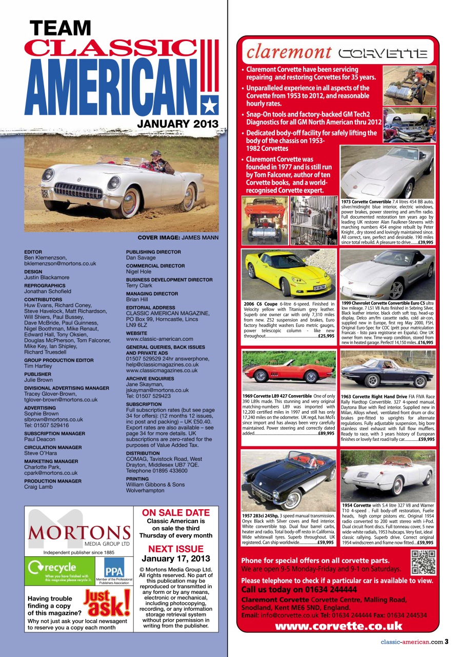 Classic American Magazine Preview Pages