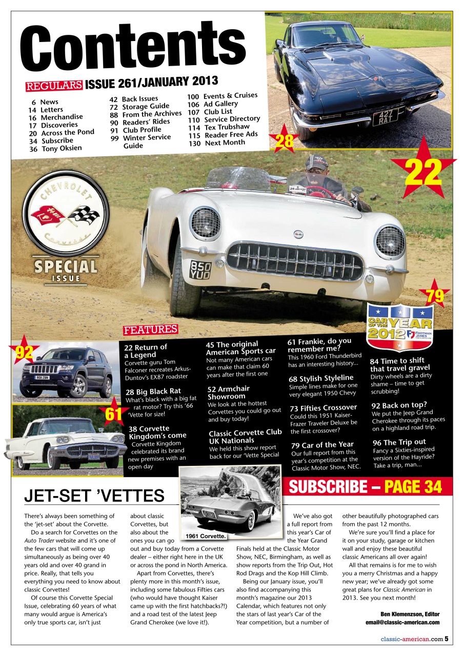 Classic American Magazine Preview Pages