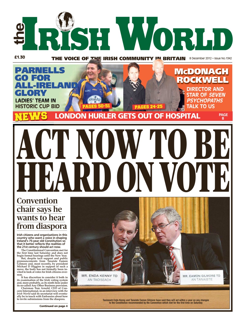 Irish World Preview Pages