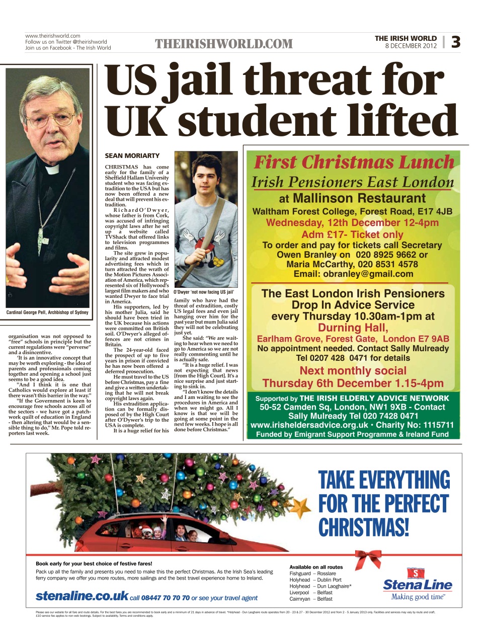 Irish World Preview Pages