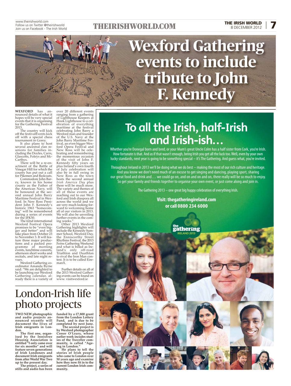 Irish World Preview Pages