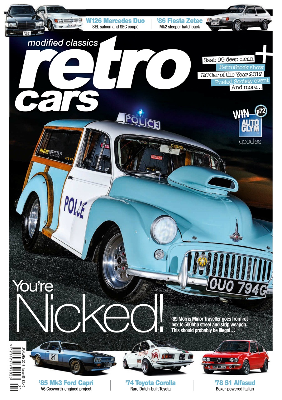 Retro Cars Preview Pages