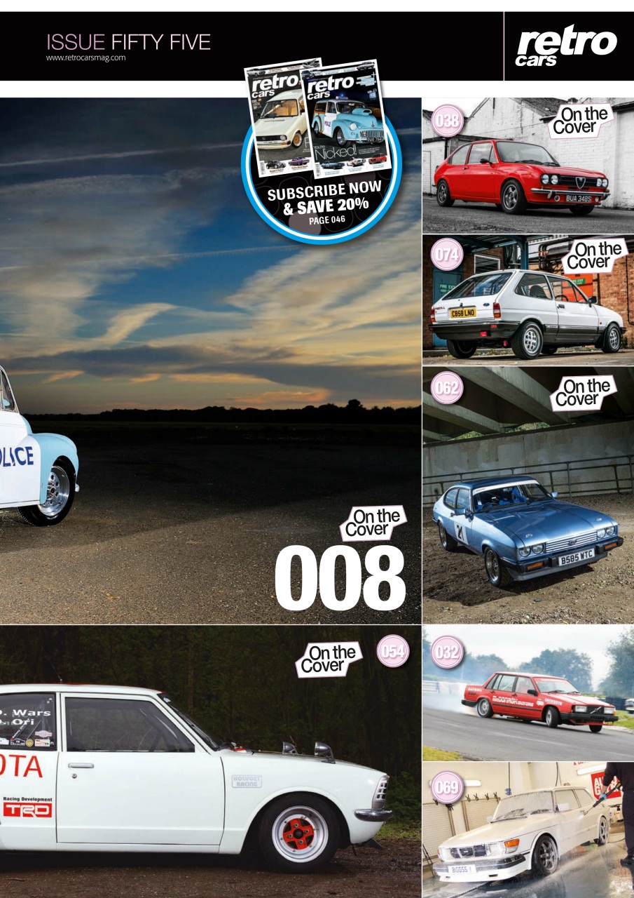 Retro Cars Preview Pages