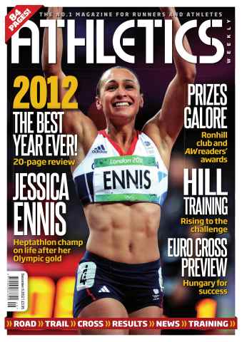 AW – Athletics Weekly Magazine issue AW December 6 2012