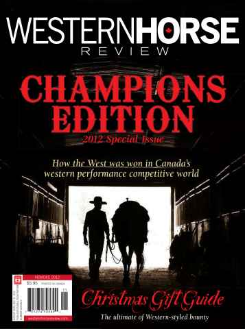 Western Horse Review issue November-December 2012