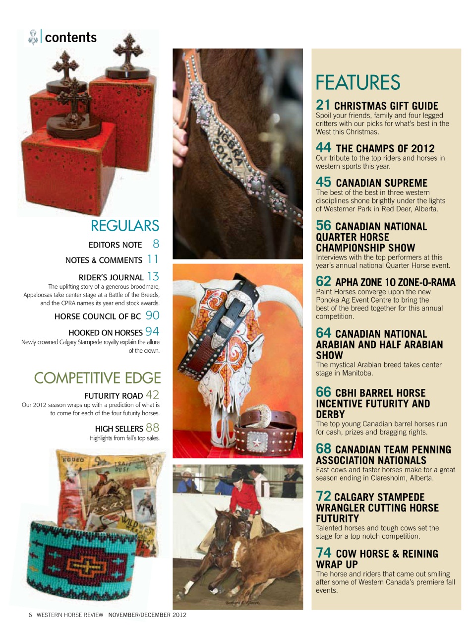 Western Horse Review Preview Pages
