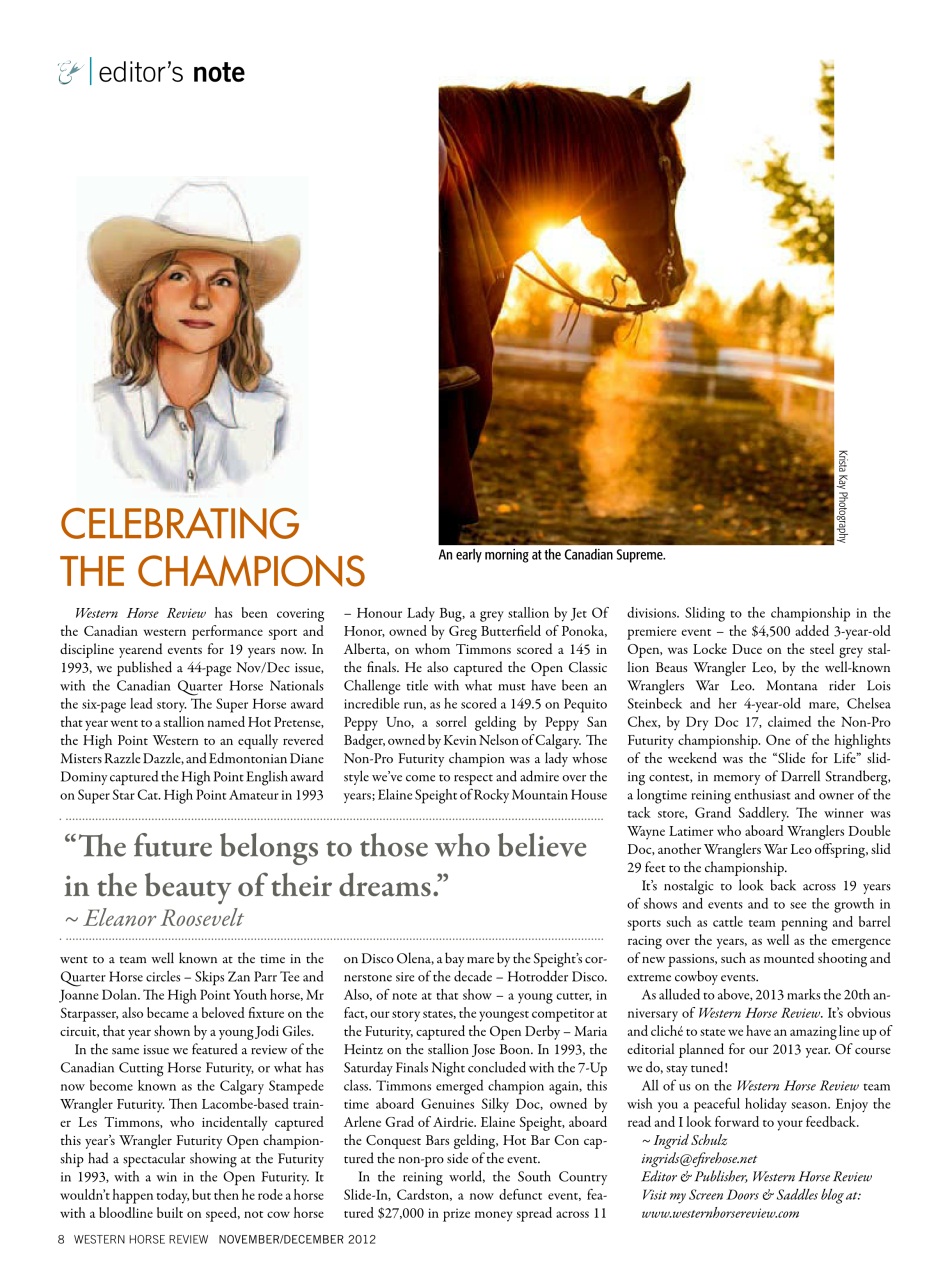 Western Horse Review Preview Pages
