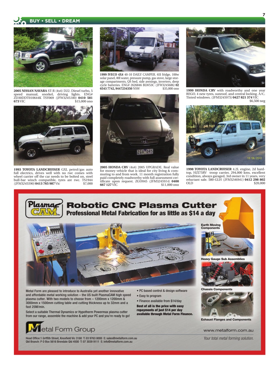 JUST 4X4S Preview Pages