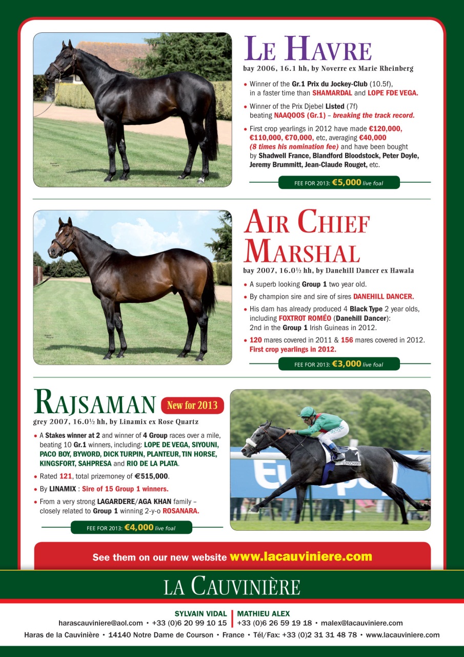 The Owner Breeder Preview Pages