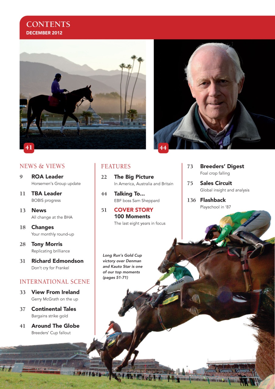 The Owner Breeder Preview Pages