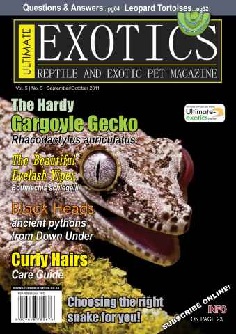 Ultimate Exotics issue September-October 2011