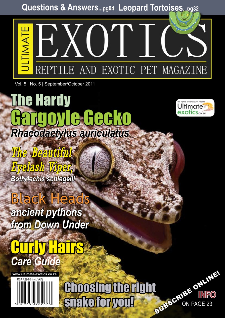 Ultimate Exotics Preview Pages