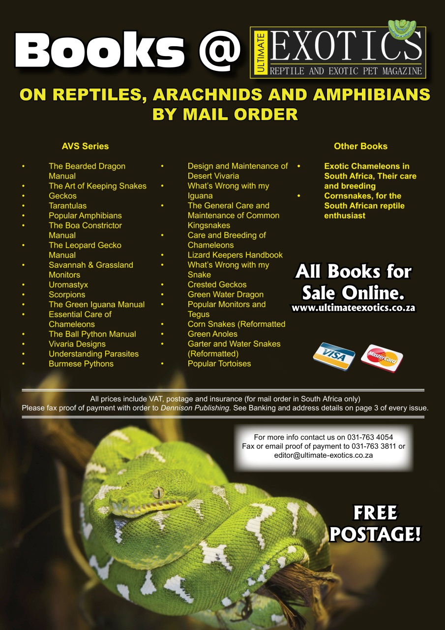 Ultimate Exotics Preview Pages