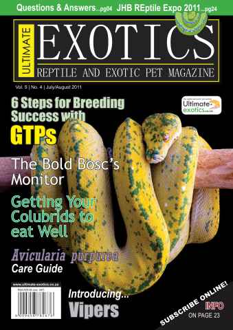 Ultimate Exotics issue July-August 2011
