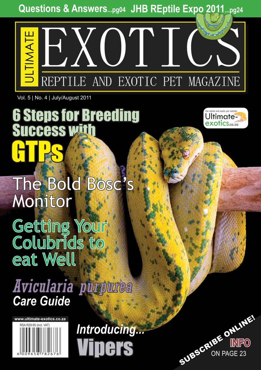 Ultimate Exotics Preview Pages