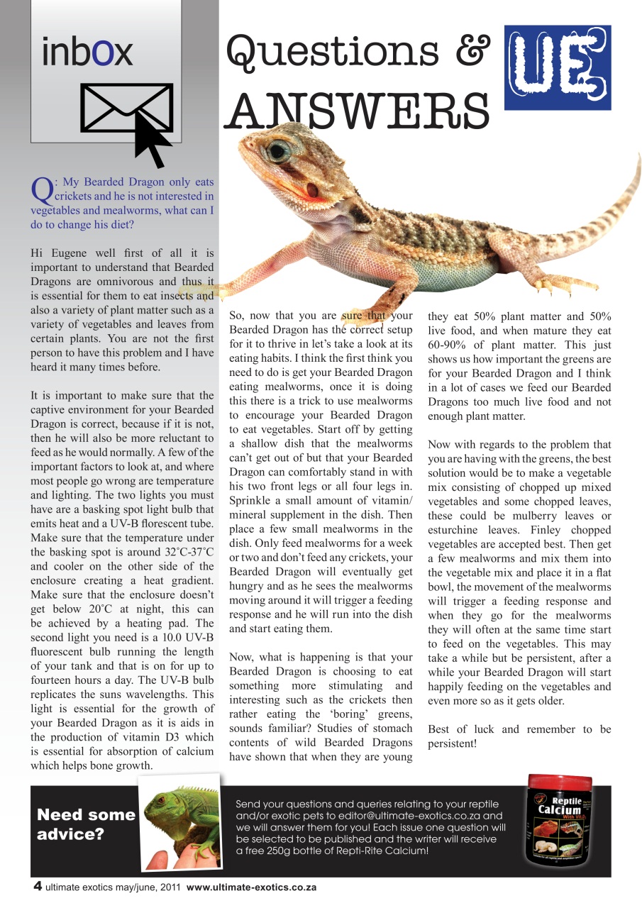 Ultimate Exotics Preview Pages