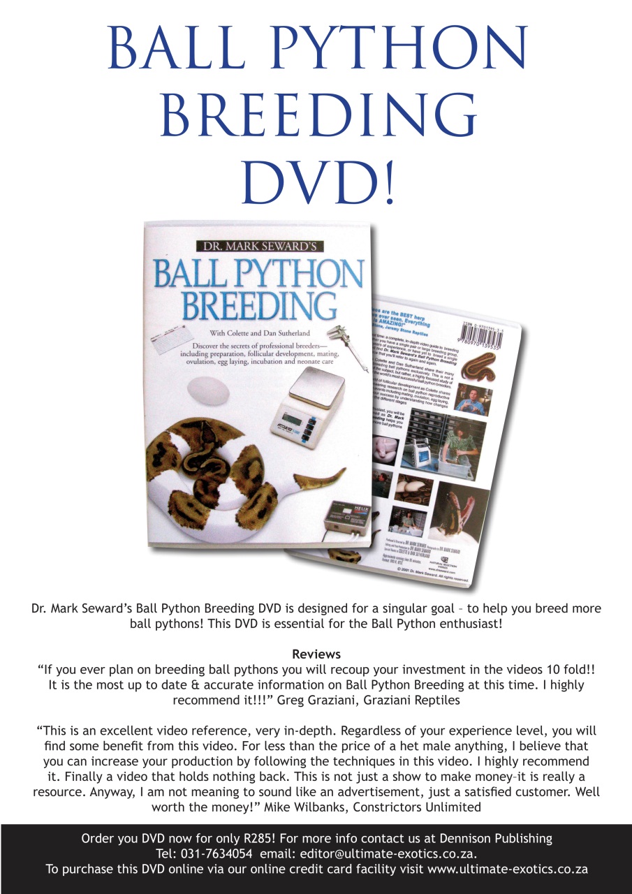 Ultimate Exotics Preview Pages