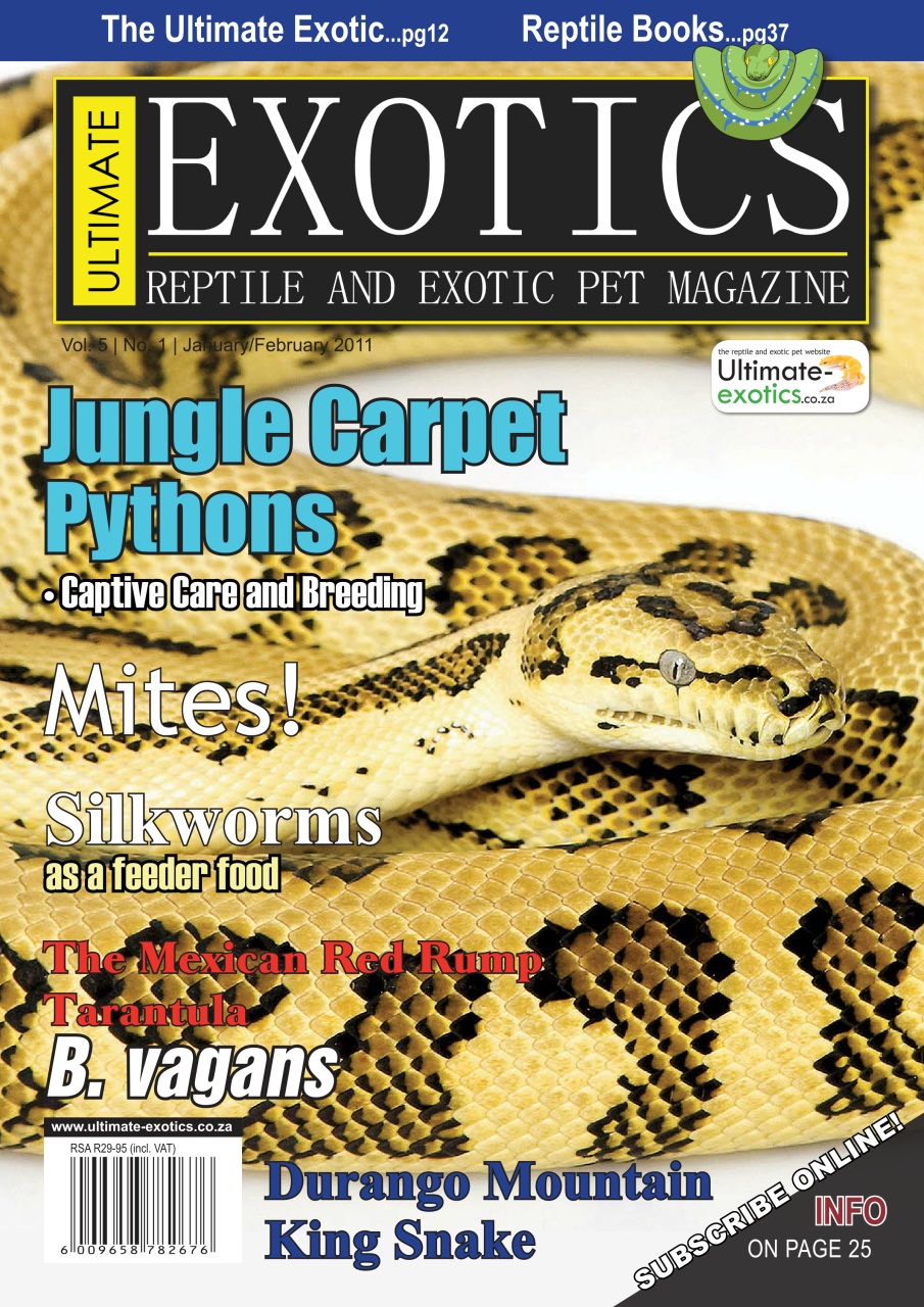 Ultimate Exotics Preview Pages