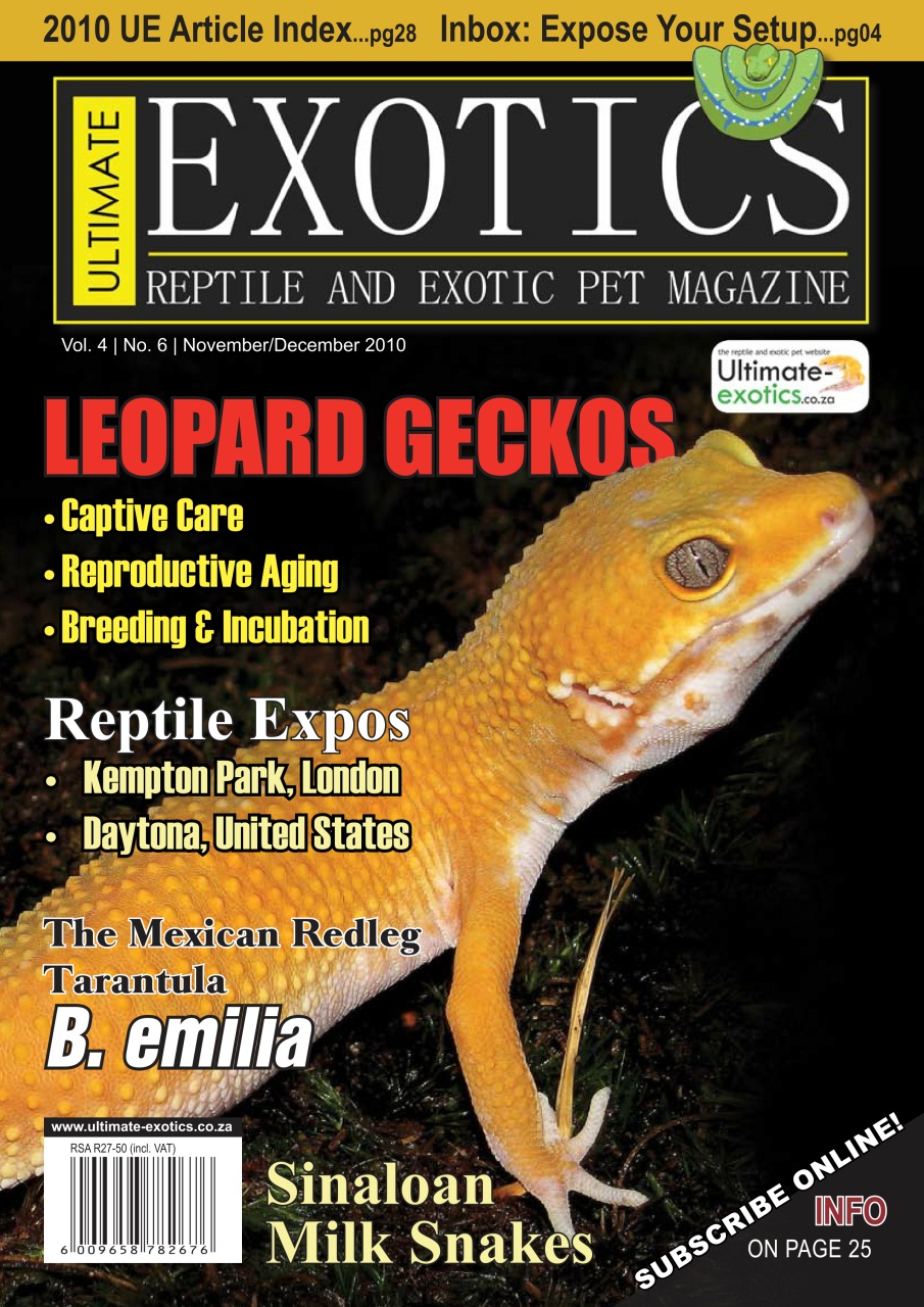 Ultimate Exotics Preview Pages