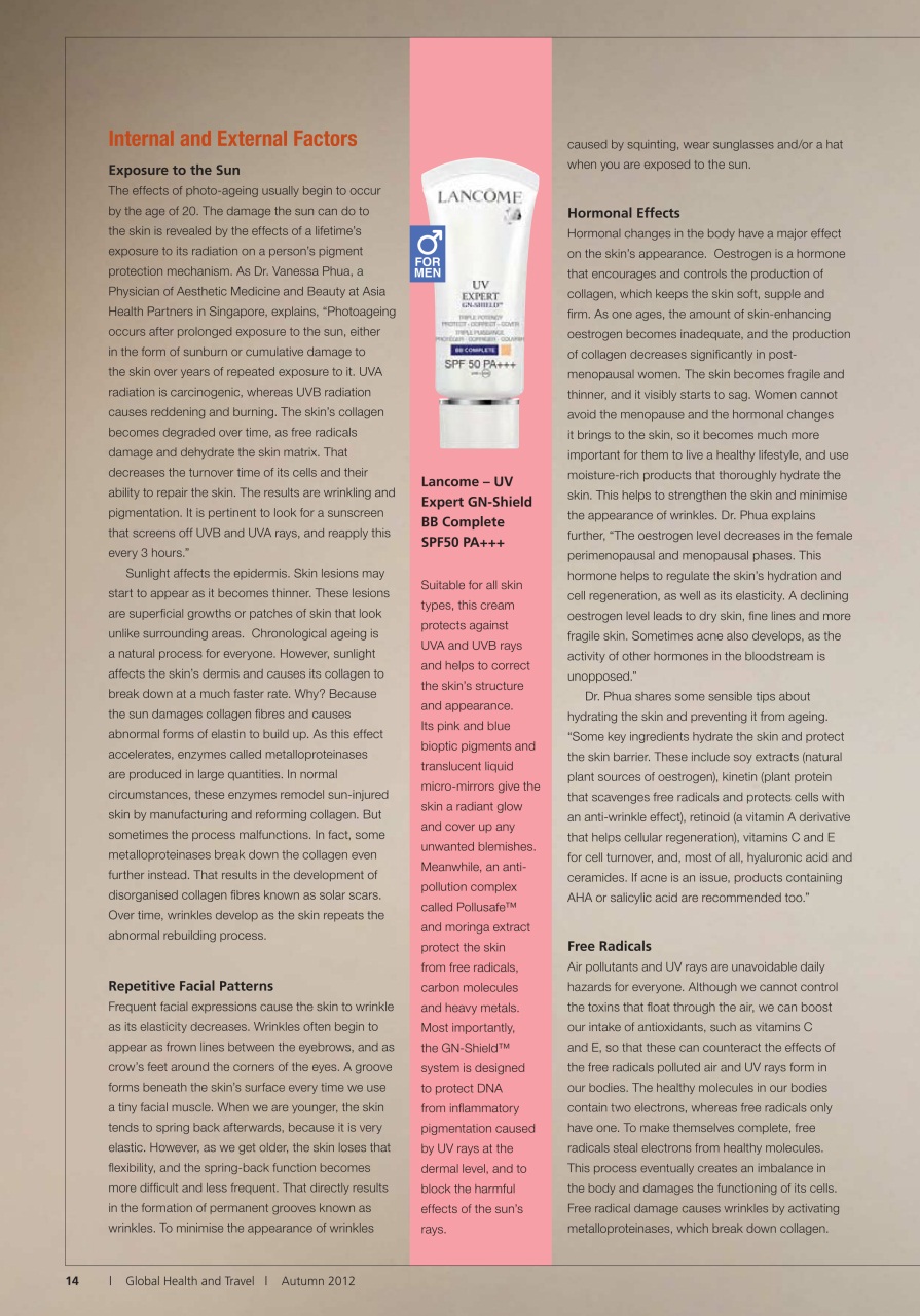 Global Health and Travel Preview Pages