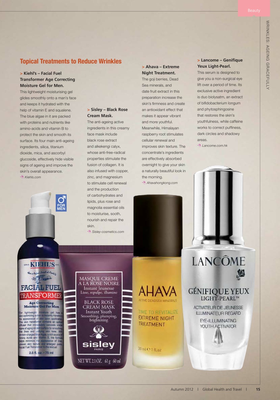 Global Health and Travel Preview Pages