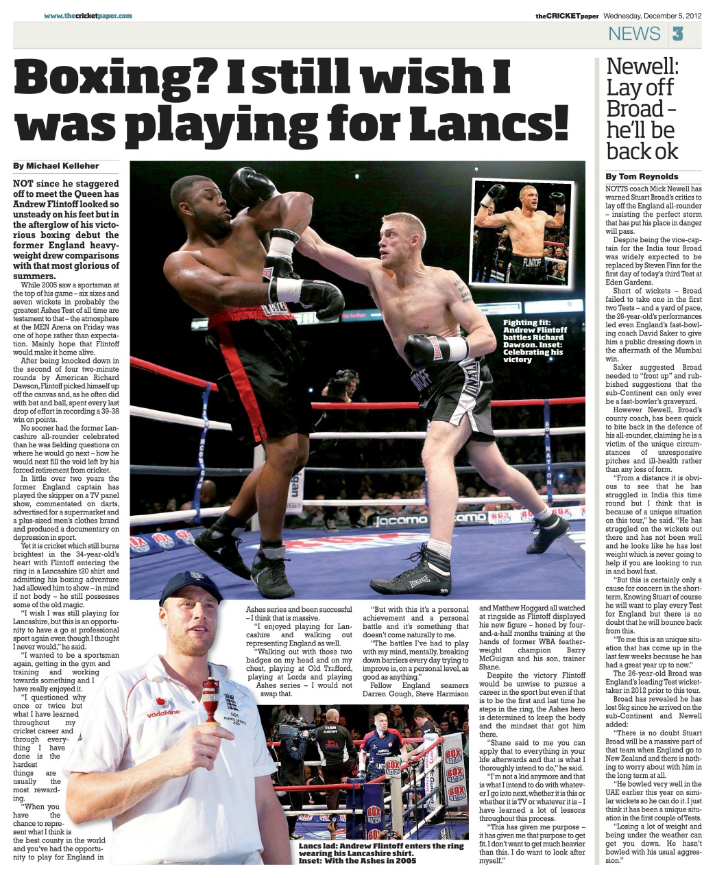 The Cricket Paper Preview Pages