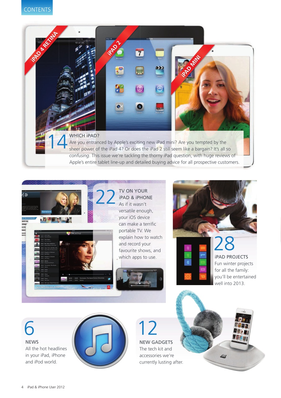 iPad and iPhone User Preview Pages