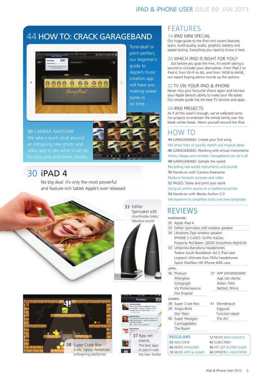 iPad and iPhone User Preview Pages