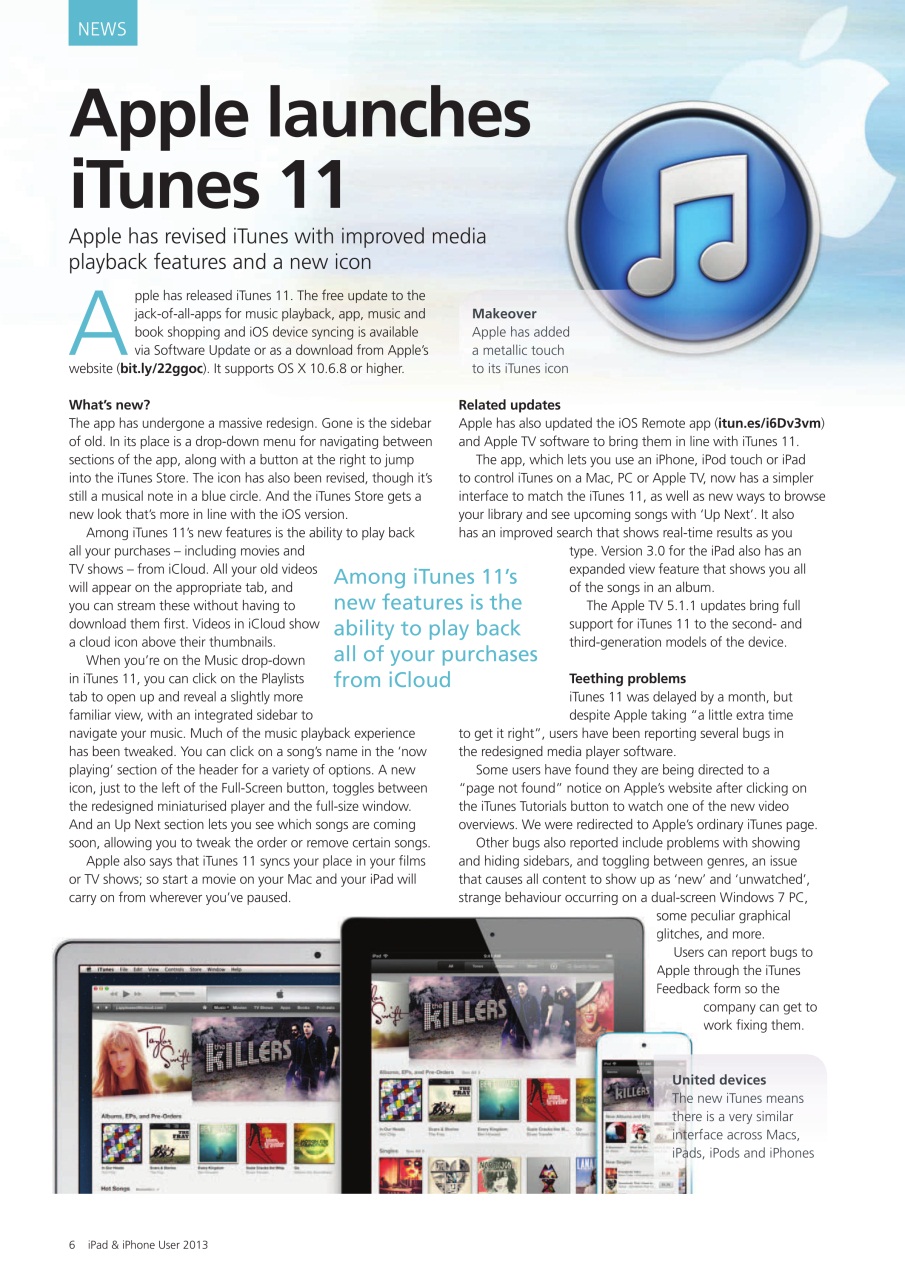 iPad and iPhone User Preview Pages