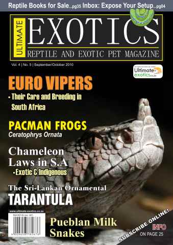 Ultimate Exotics issue September-October 2010
