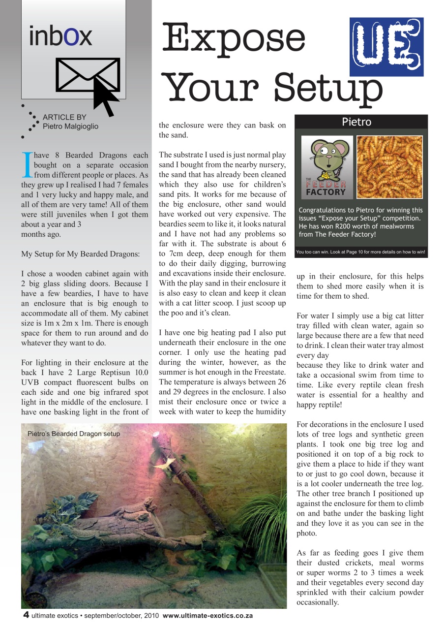 Ultimate Exotics Preview Pages