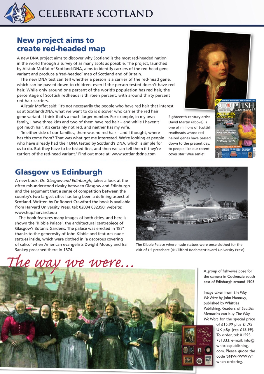 Scottish Memories Preview Pages