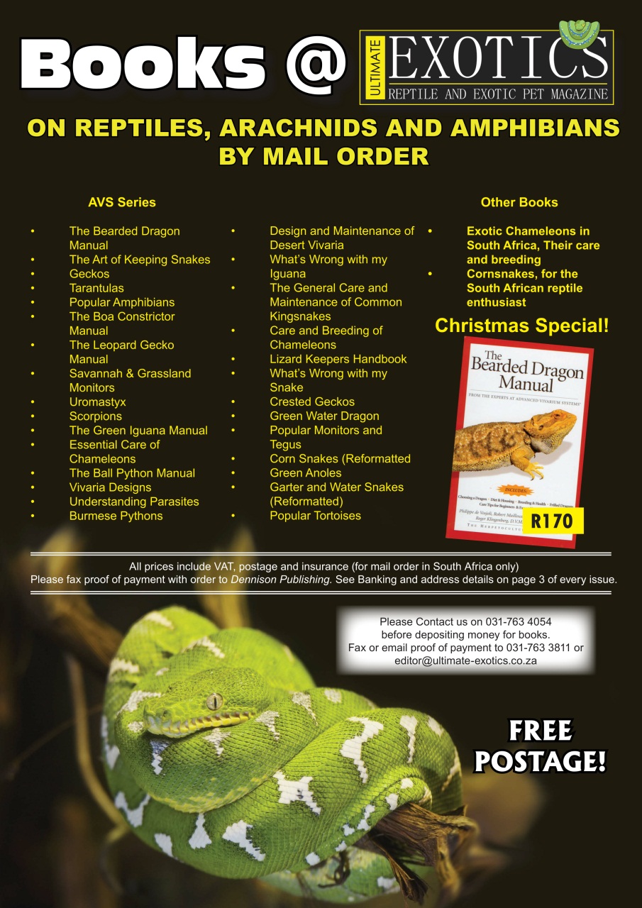 Ultimate Exotics Preview Pages