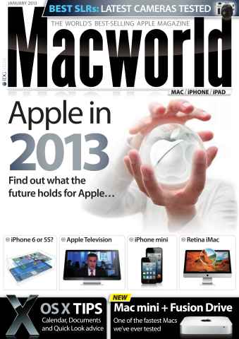 Macworld issue January 2013