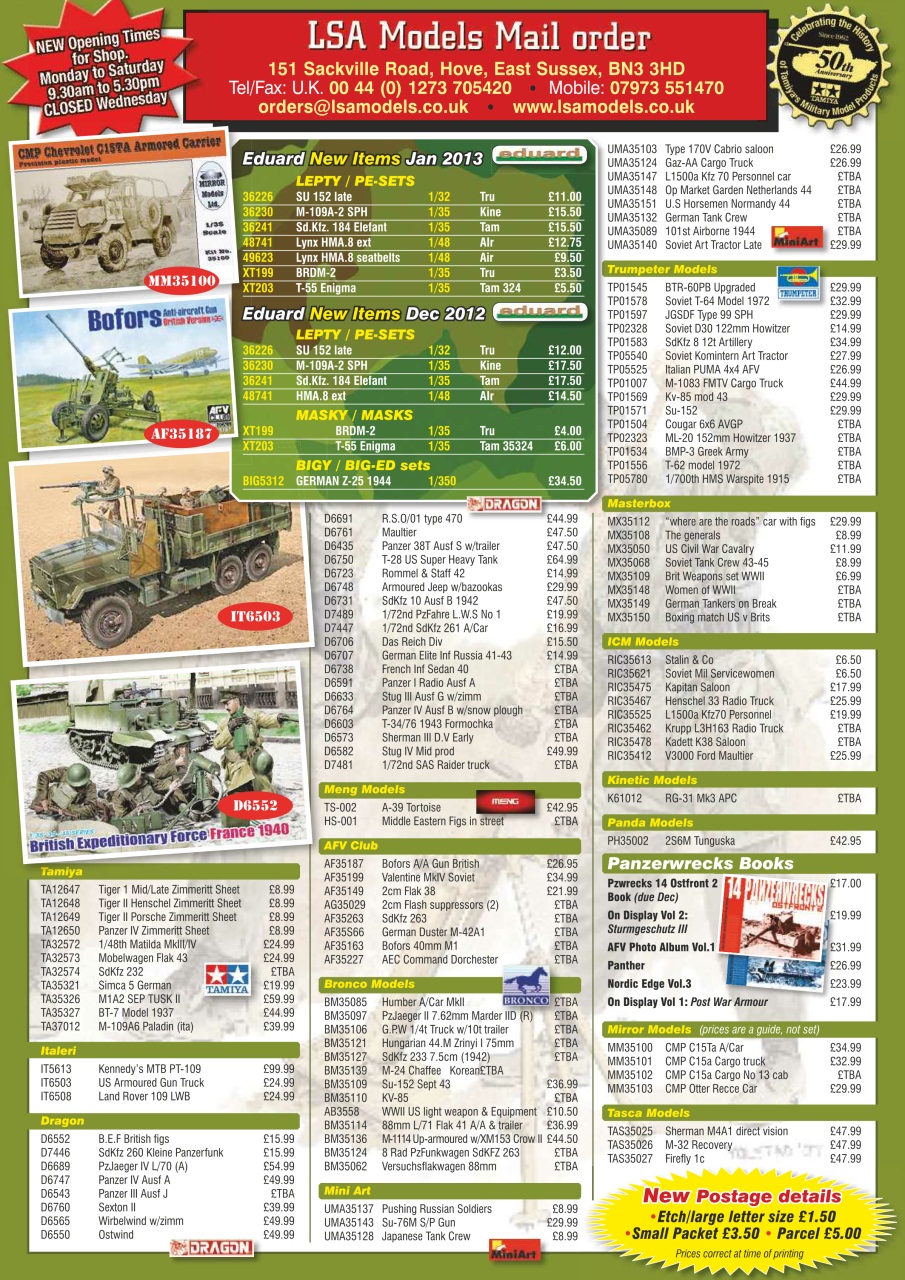Military Modelling International Magazine Preview Pages