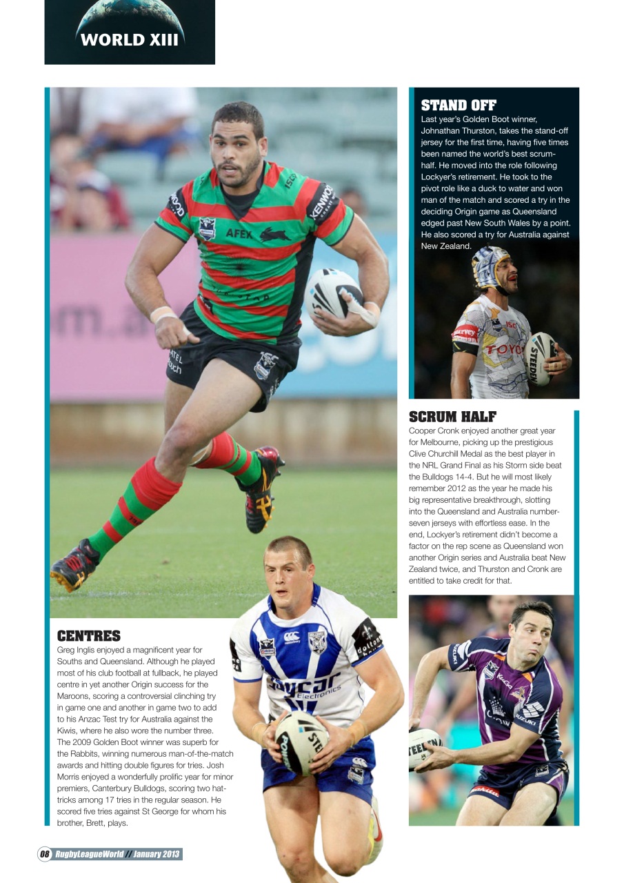 Rugby League World Preview Pages