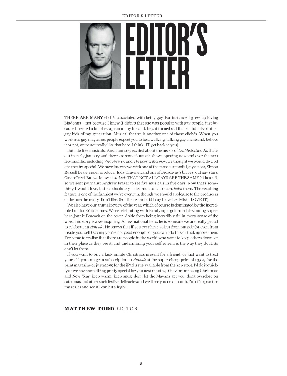 Attitude Preview Pages