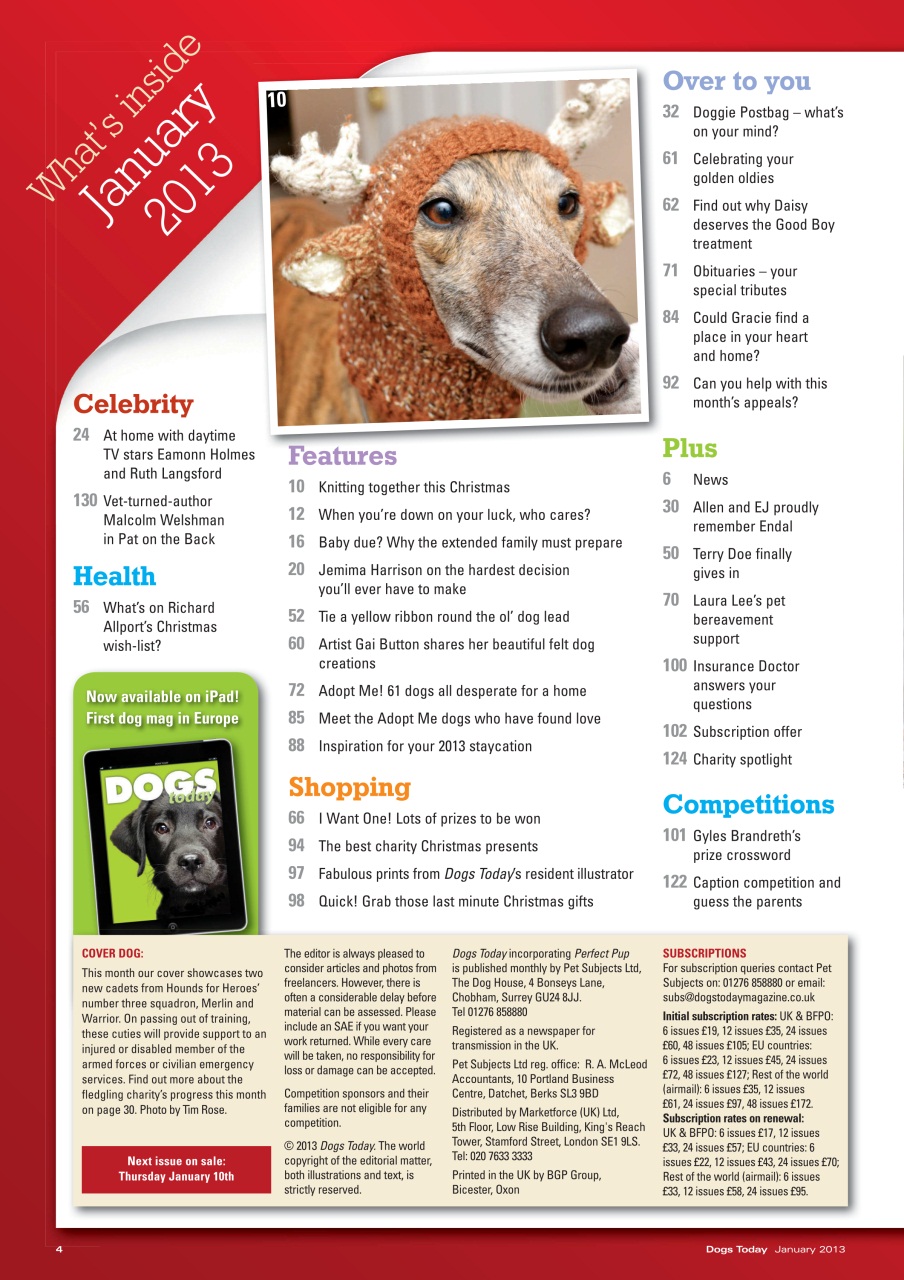 Dogs Today Magazine Preview Pages