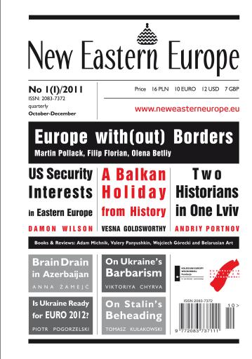 New Eastern Europe issue 