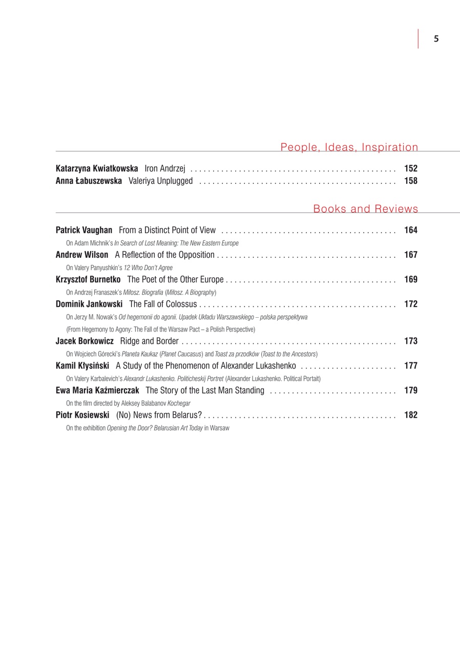 New Eastern Europe Preview Pages