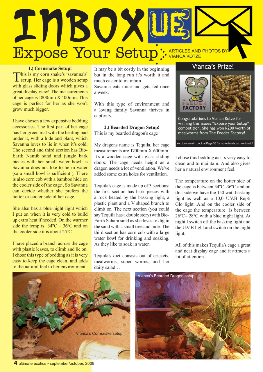 Ultimate Exotics Preview Pages