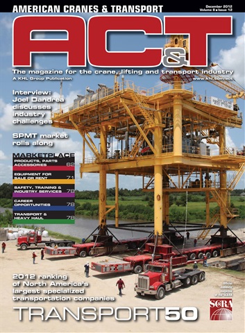 American Cranes & Transport issue December 2012