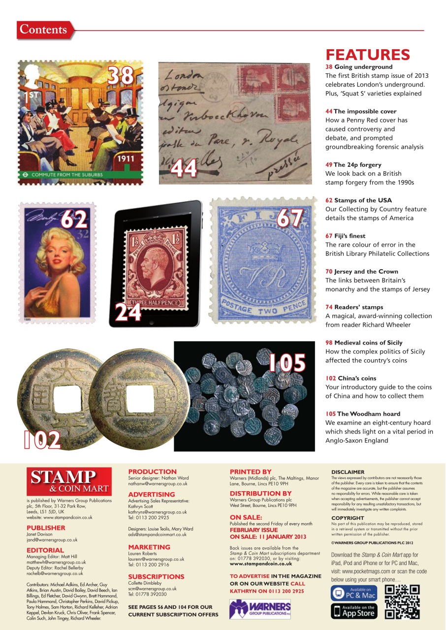 Stamp Collector Preview Pages