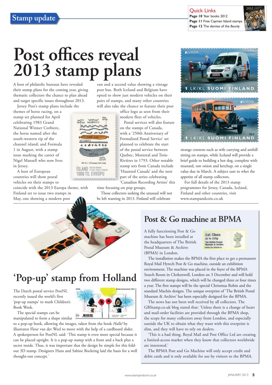 Stamp Collector Preview Pages