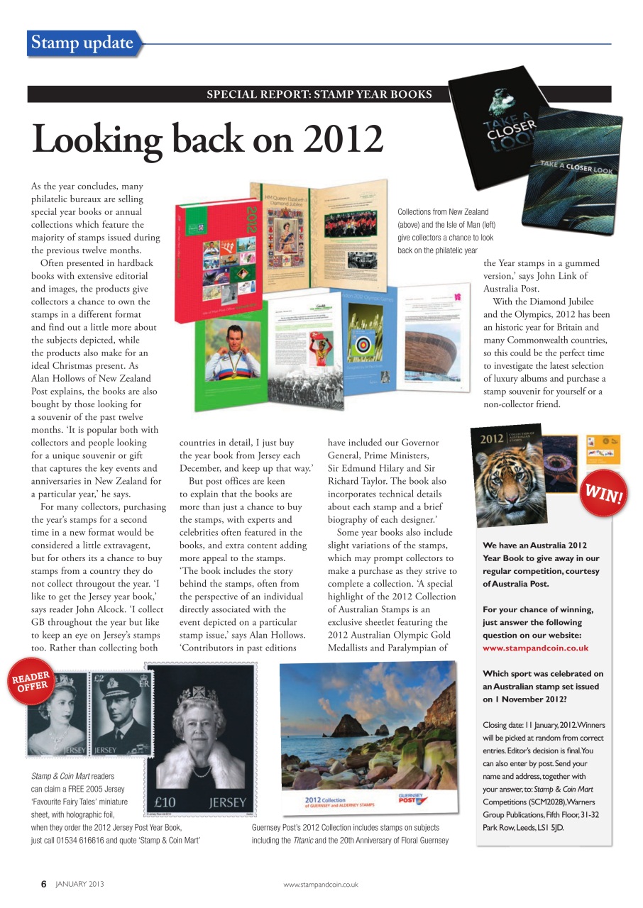 Stamp Collector Preview Pages