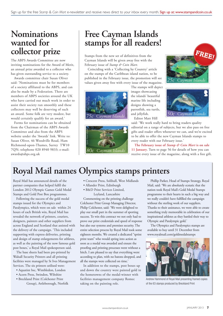 Stamp Collector Preview Pages