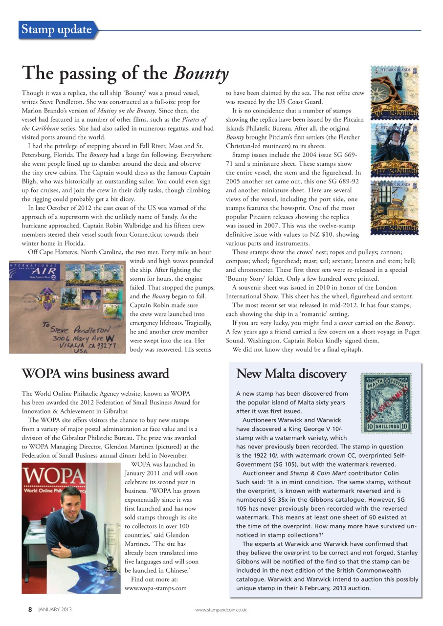 Stamp Collector Preview Pages