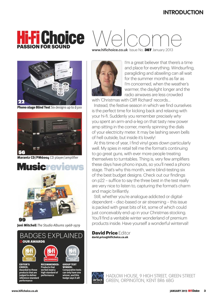 Hi-Fi Choice Preview Pages