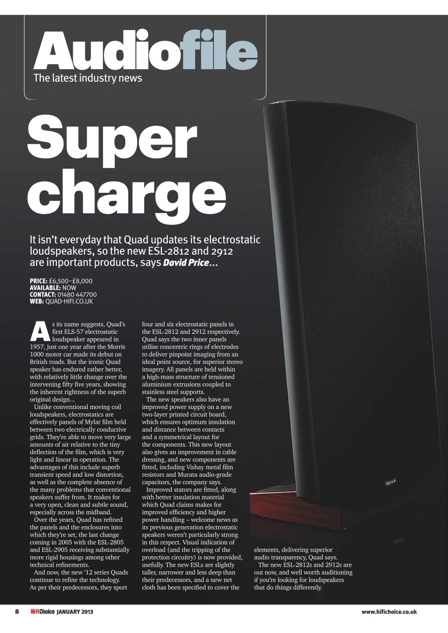 Hi-Fi Choice Preview Pages