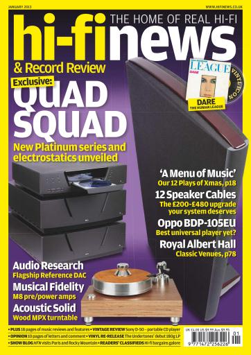 Hi-Fi News issue 